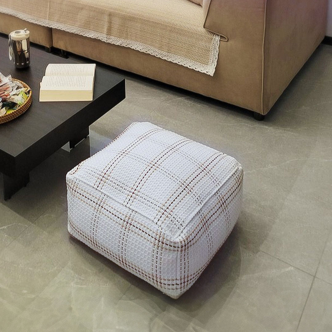 SOGA 40cm Pouf Soft Polyester Fiber Pillow with EPP Particle Insert Home Decor