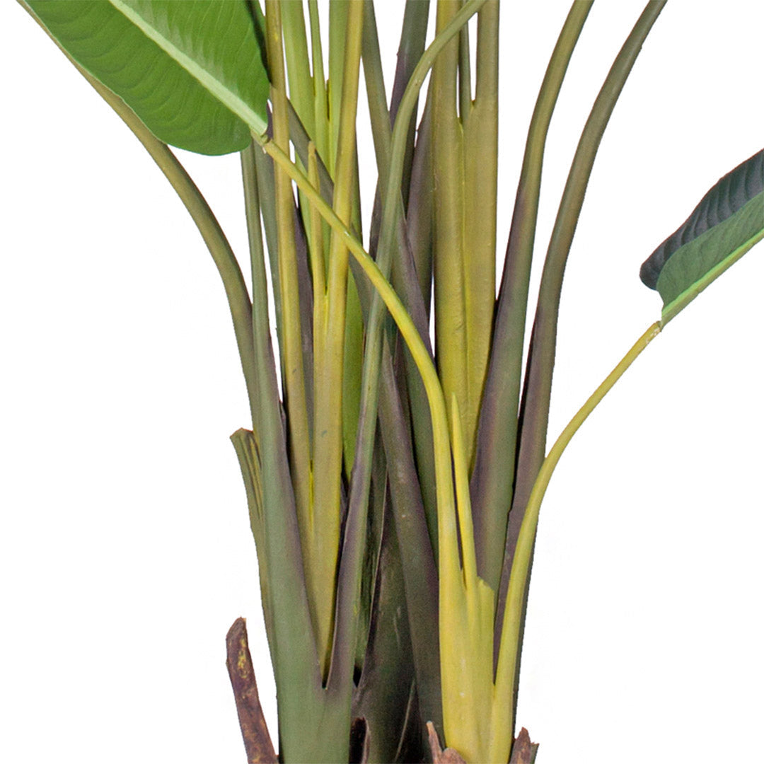 SOGA 4X 245cm Artificial Giant Green Birds of Paradise Tree Fake Tropical Indoor Plant Home Office Decor