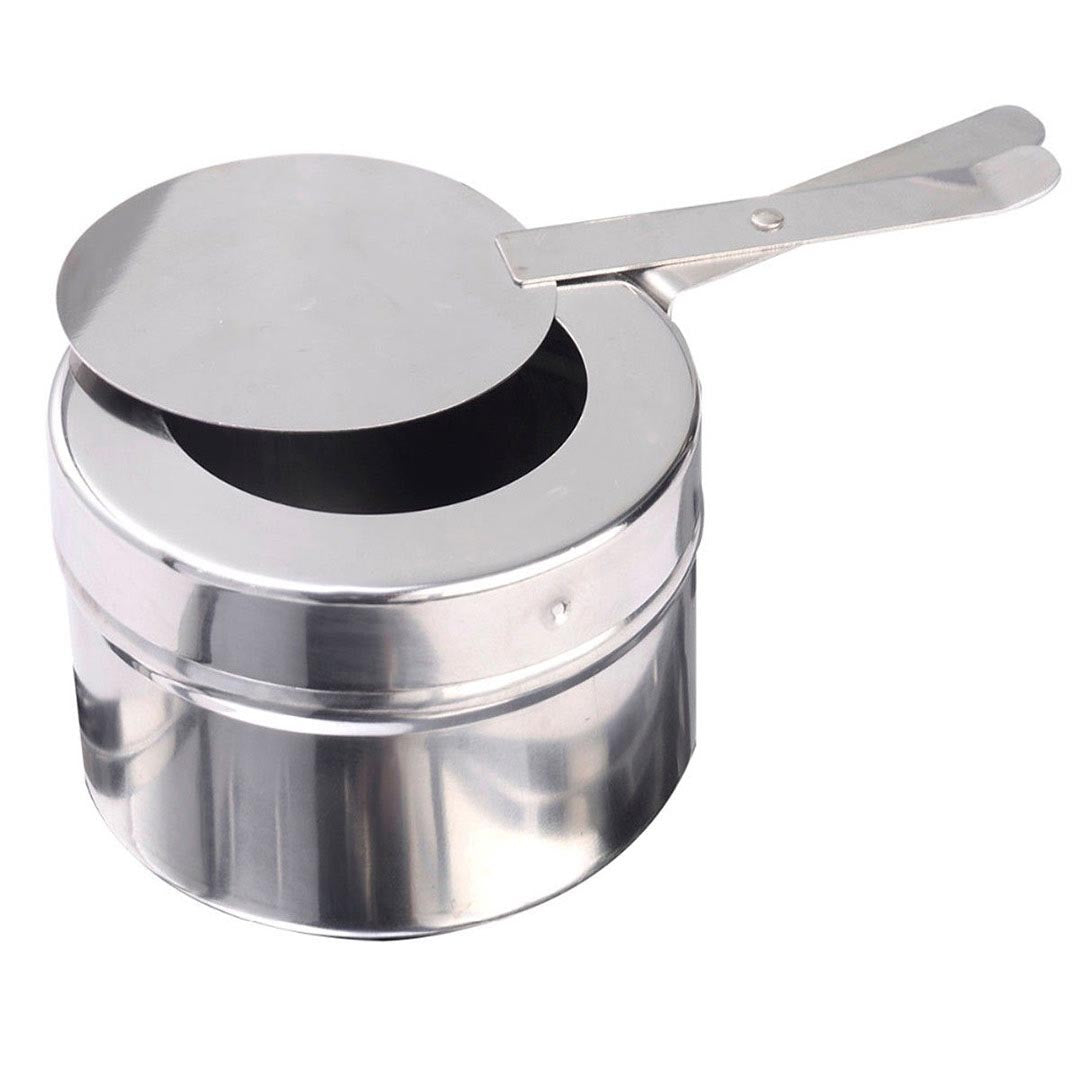 SOGA 4X 6L Stainless Steel Chafing Food Warmer Catering Dish Round Roll Top