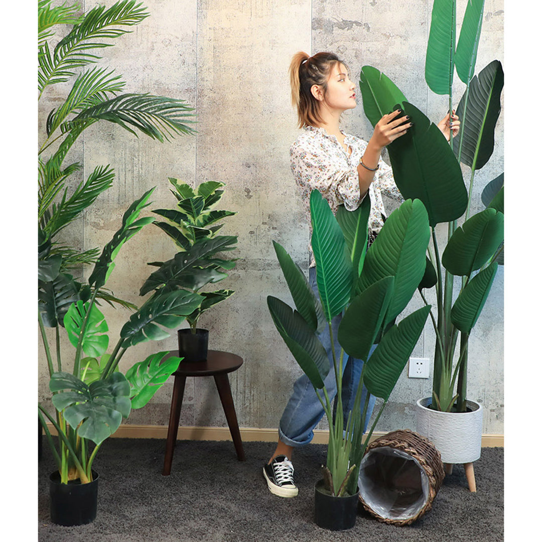 SOGA 4X 180cm Green Artificial Indoor Nordic Wind Traveller Banana Plant Fake Decorative Tree