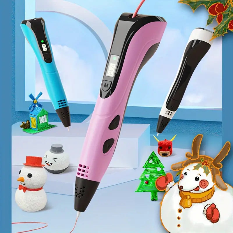 🎨 InnoSketch™ 3D Pen LED Display Electronic – Gifts Hub Australia