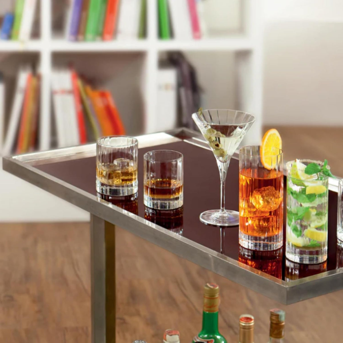 Luigi Bormioli Bach Crystal Glasses Set of 6