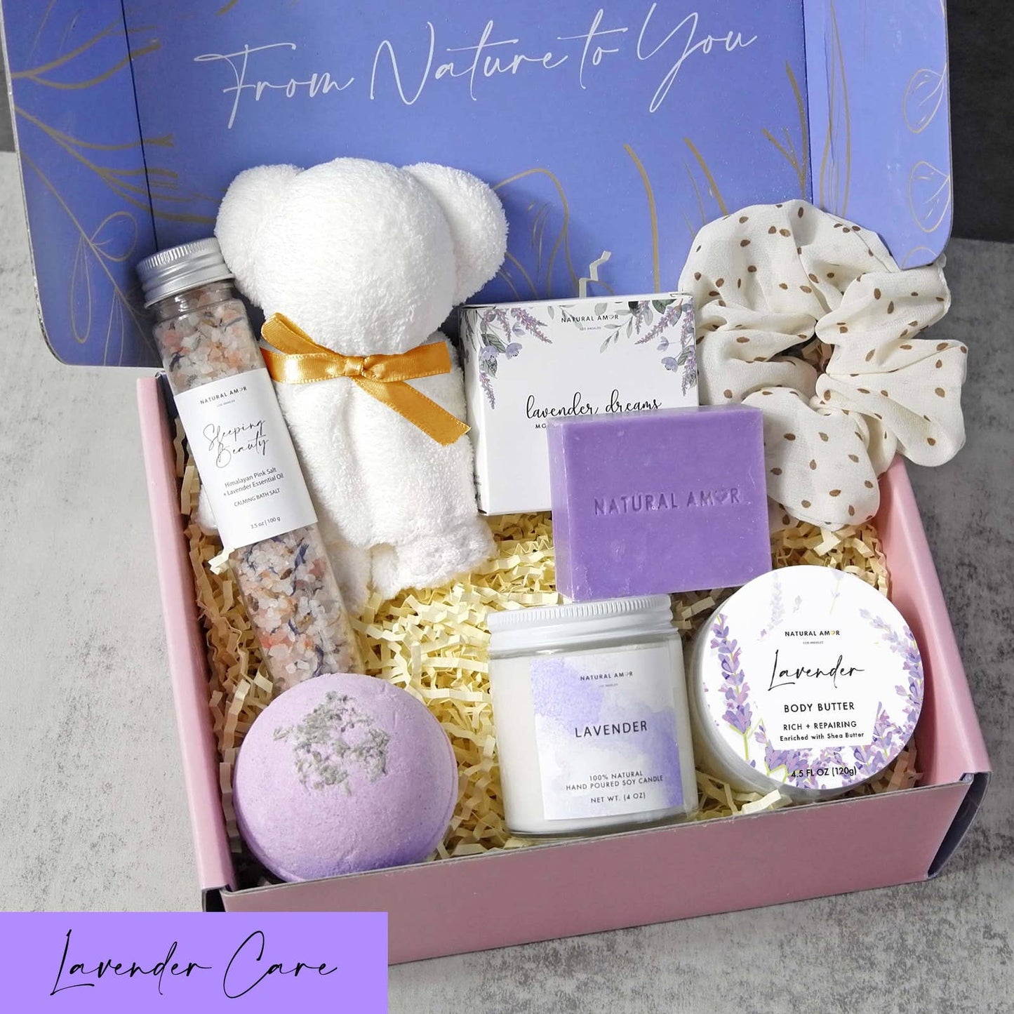 Spa Bath Body Gift Set| Natural Skincare Gift Sets