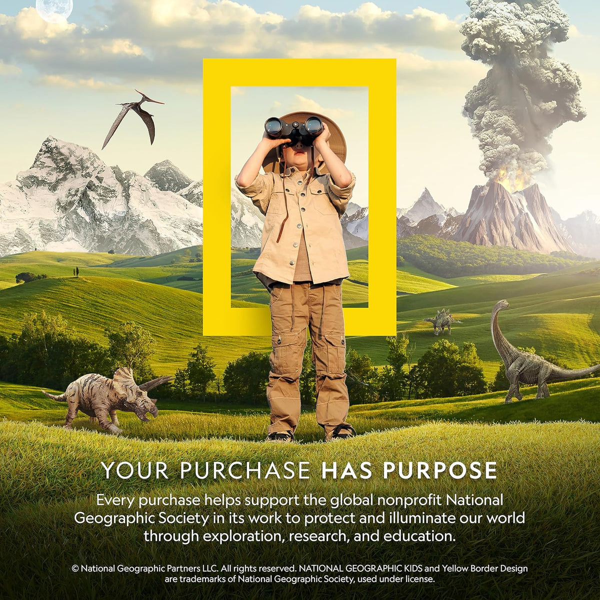 National Geographic Gigantic Gemstone Dig Kit with 50 Real G