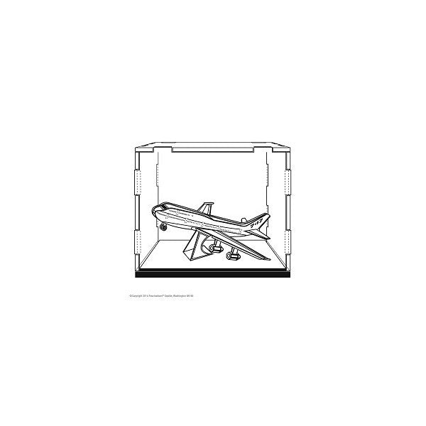 Metal Earth Metal Earth - Acrylic Dis 1 (4" x 5" x 4" / 10.2 x 12.7 x 10.2 cm) – 3D Metal Model Kit