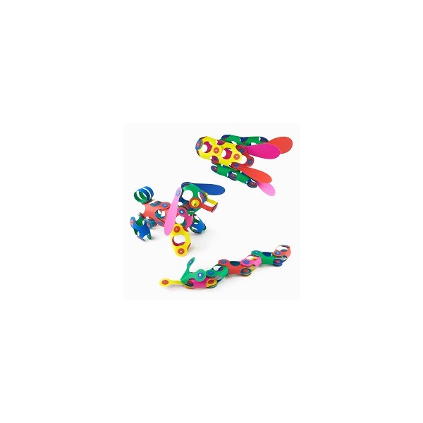 Clixo Rainbow Pack – Magnetic Building Toy