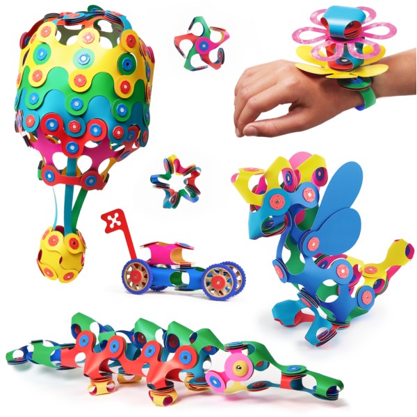 Clixo Family Pack – Magnetic Building Toy