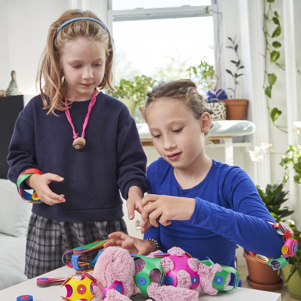 Clixo Super Rainbow Pack – Magnetic Building Toy