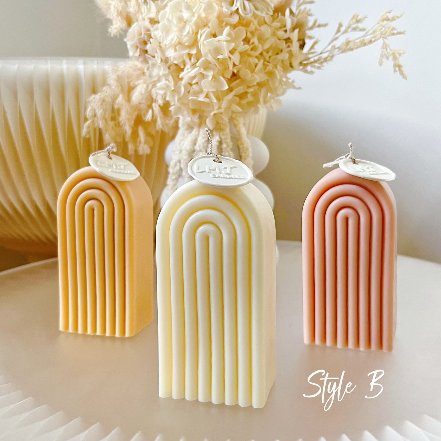 Rainbow Scented Soy Candle