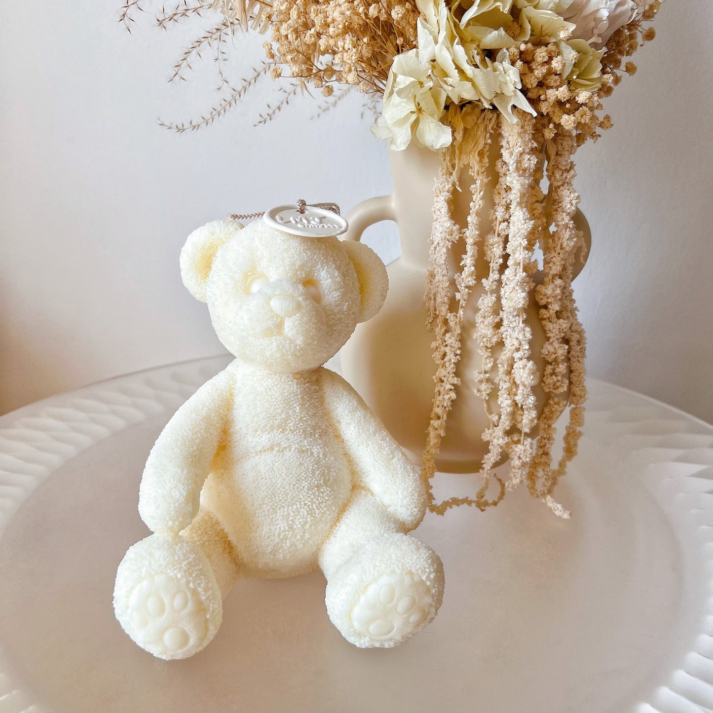 Large Toy Teddy Bear Scented Soy Candle