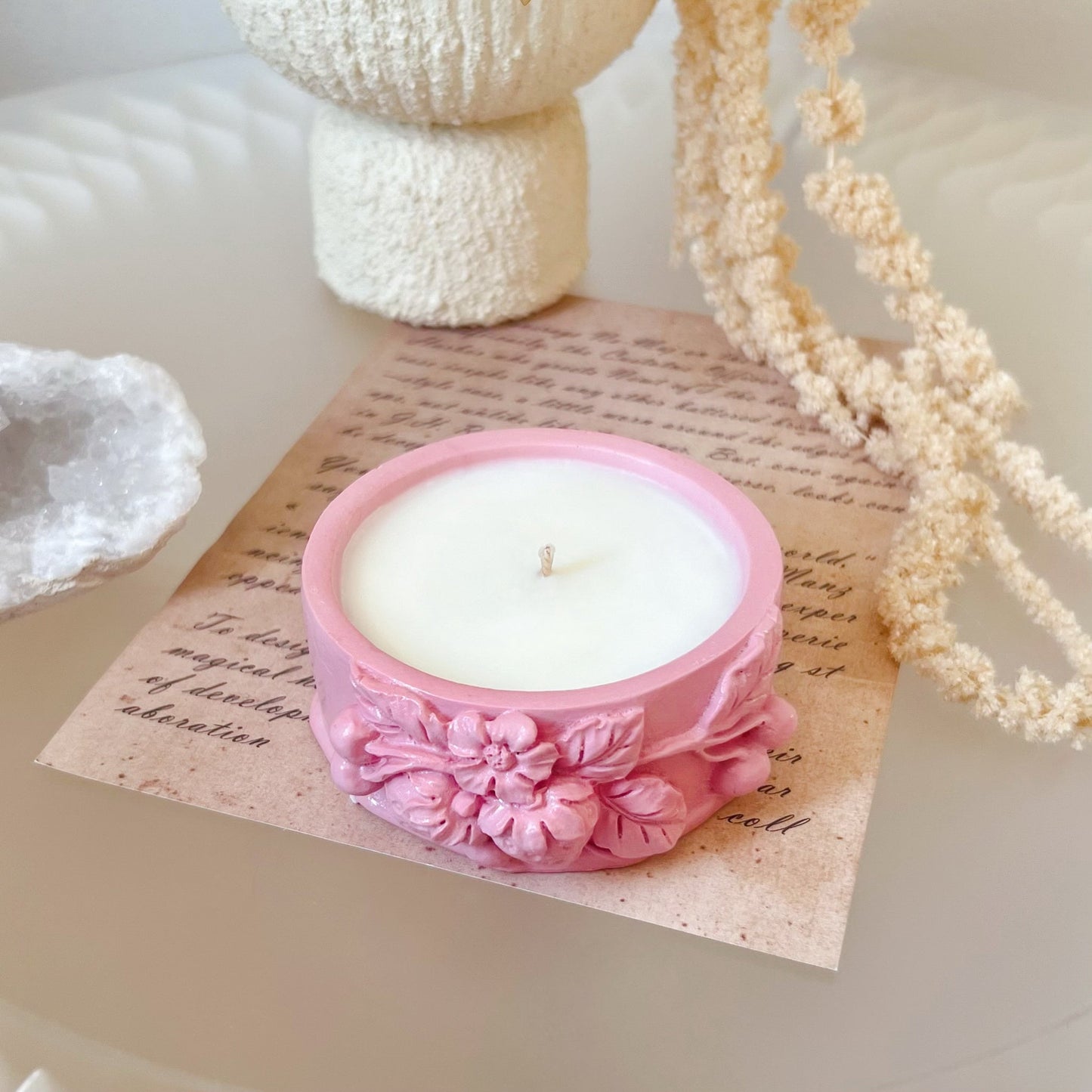 Strawberries Jar Soy Wax Candle