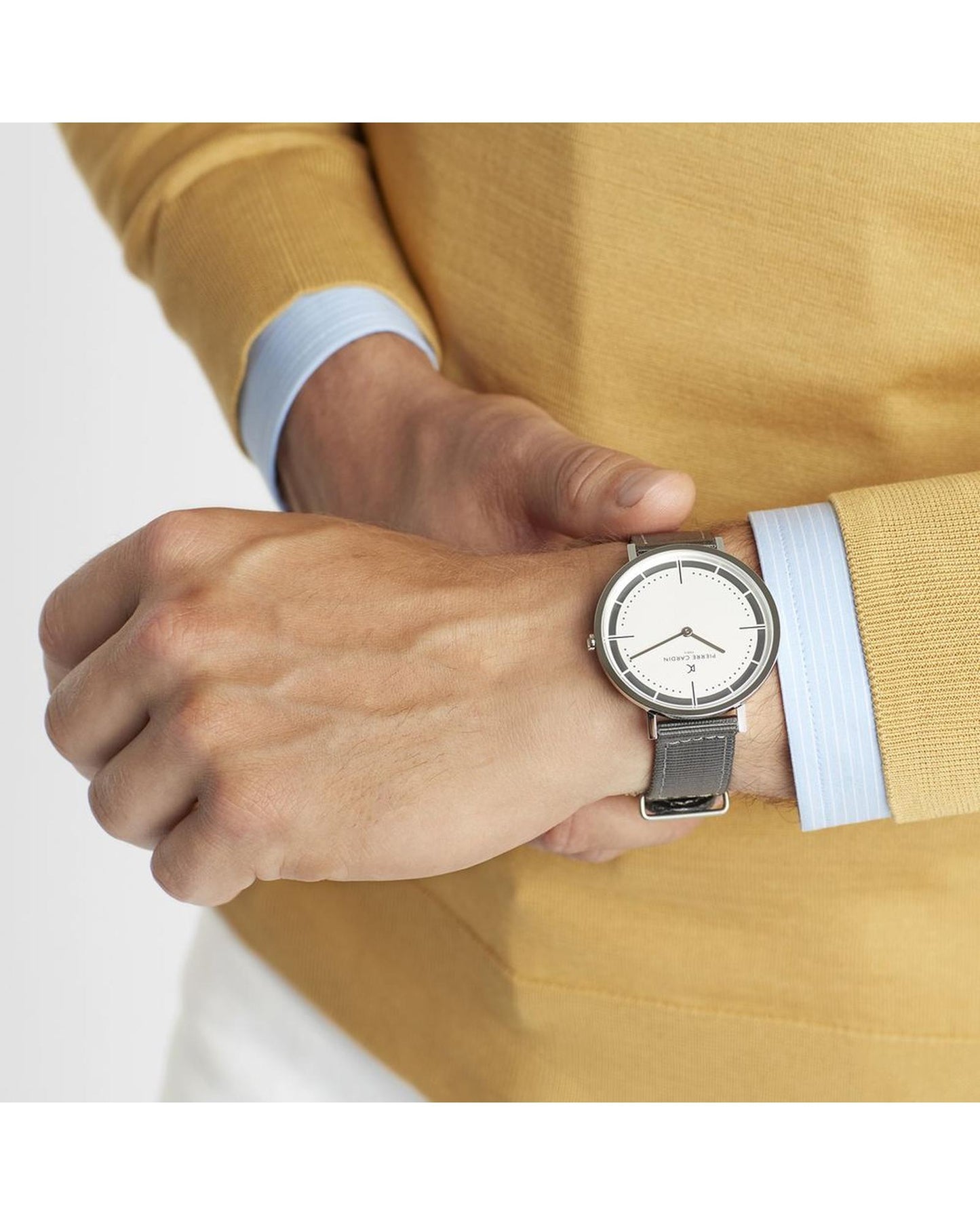Pierre Cardin Men's Silver Watch - One Size