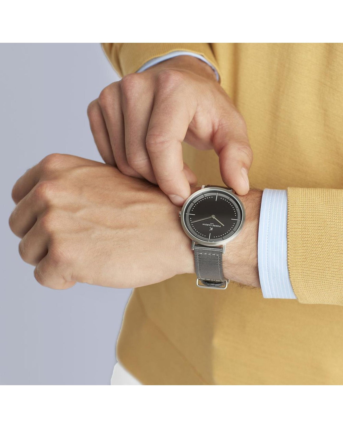 Pierre Cardin Men's Silver Watch - One Size