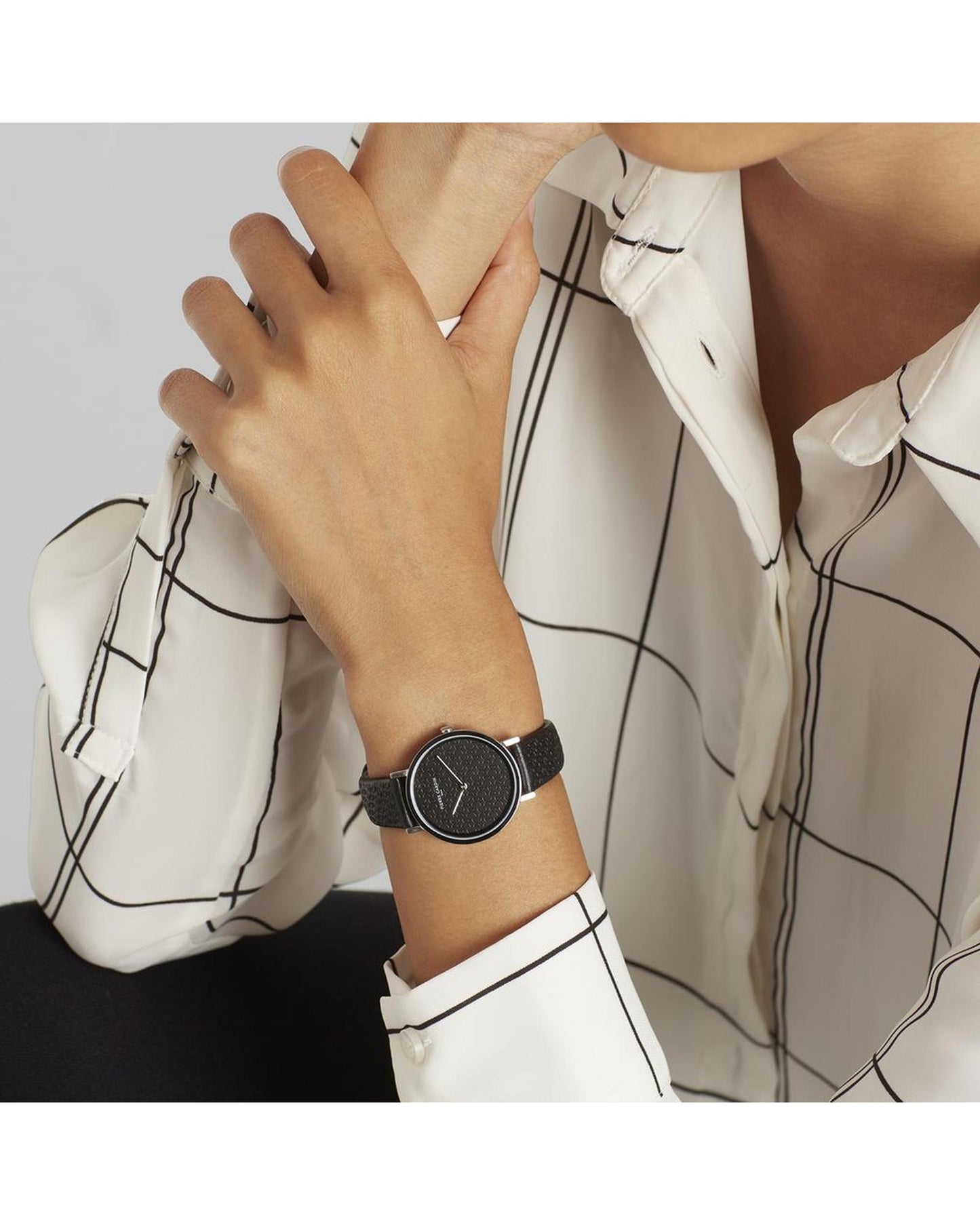 Pierre Cardin Women's Black Watch - One Size