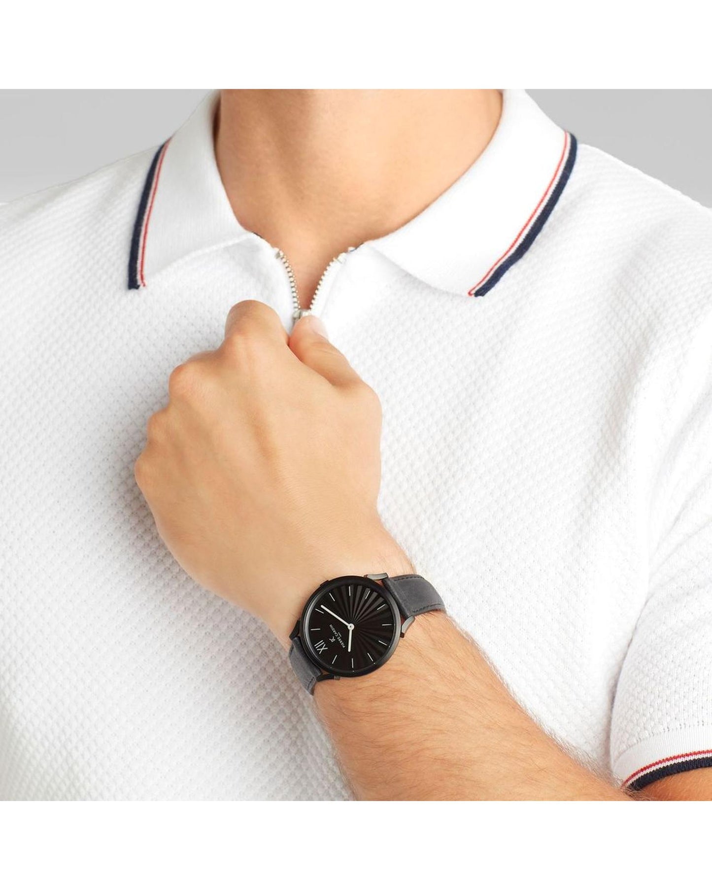 Pierre Cardin Men's Black Watch - One Size