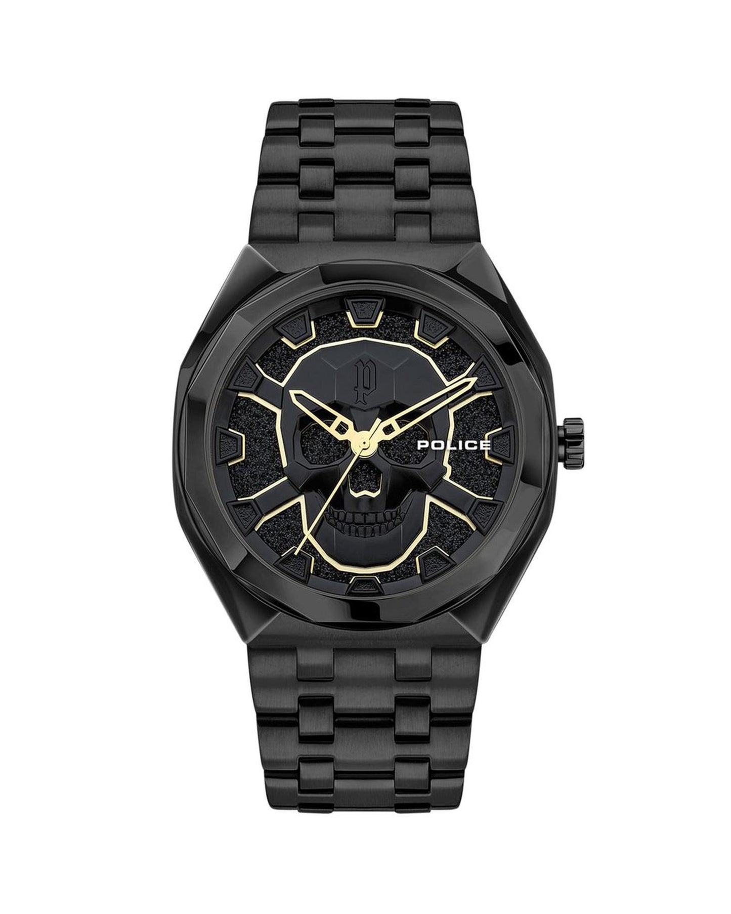 Police Men's Black Watch - One Size
