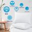 Puredown Goose Down And Feather Pillow Inserts For Sleeping, 100% Cotton Fabric Cover Bed...