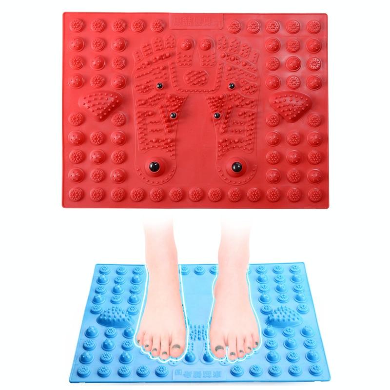 Foot Magnetic Therapy Massage Pad Toe Pressing Board - Blue