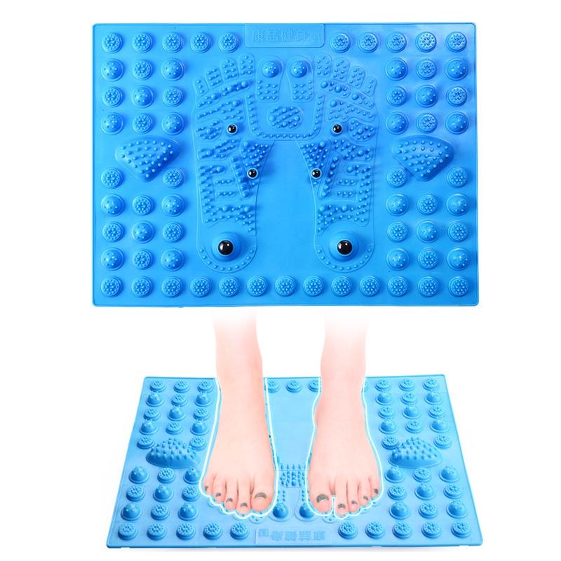 Foot Magnetic Therapy Massage Pad Toe Pressing Board - Yellow
