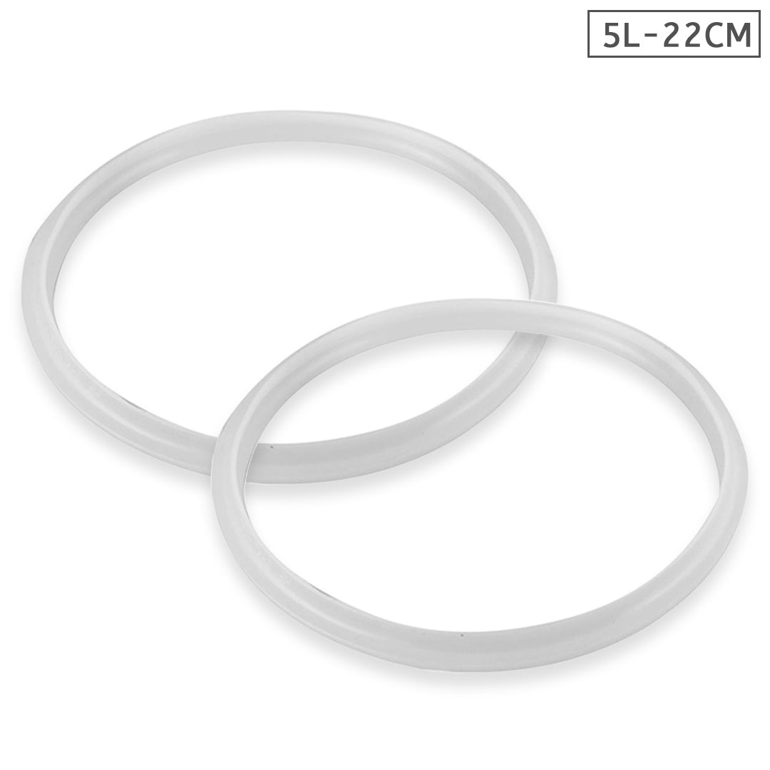 2X 5L Silicone Pressure Cooker Rubber Seal Ring Replacement Spare Parts