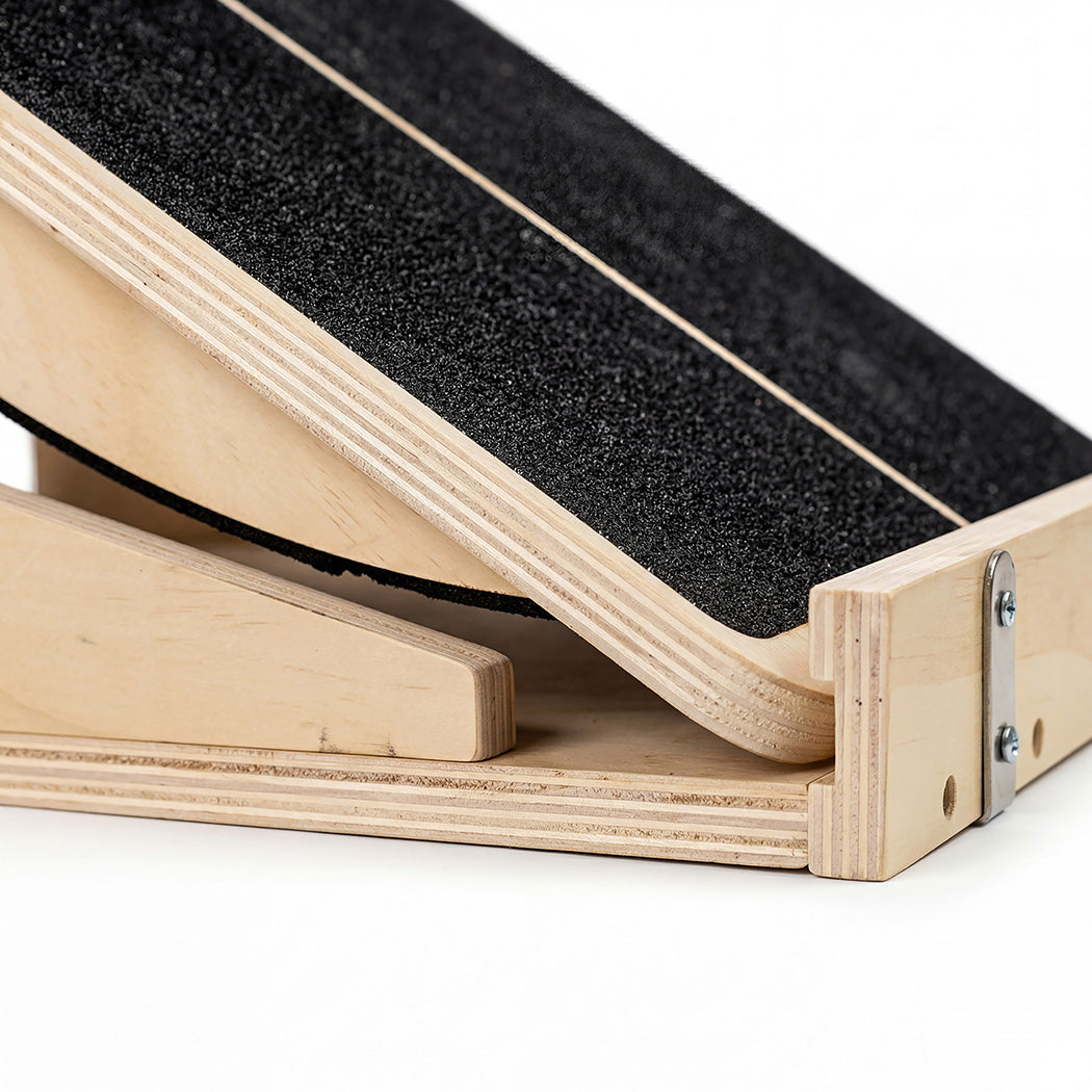 Centra 4-Level Adjustable Wooden Slant Board Professional Incline Calf Stretcher — image 6