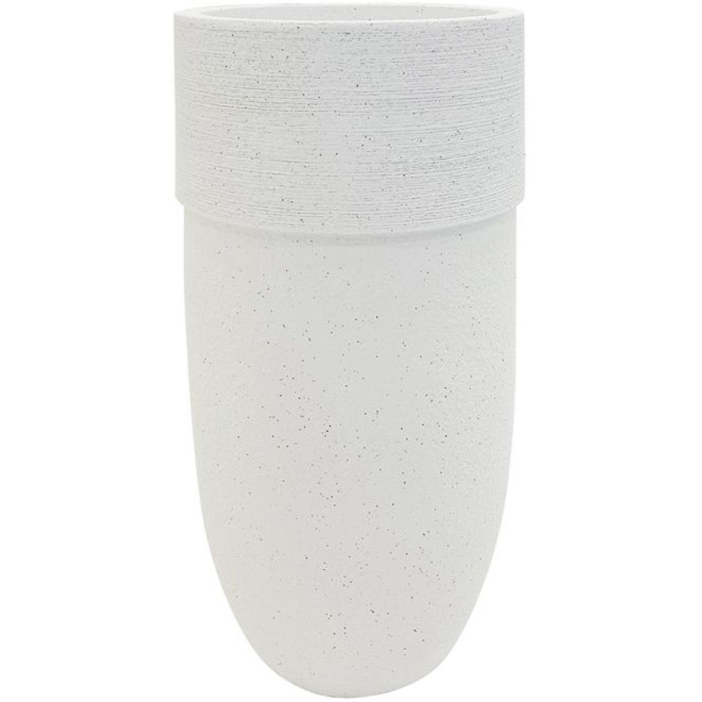 Boston Mgo Planter - Textured White