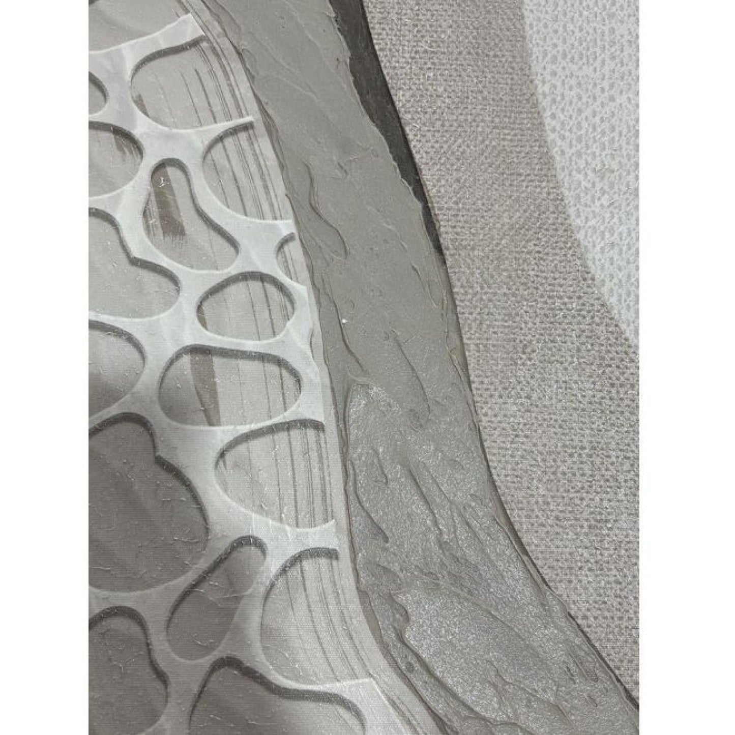 Loki b Arch Framed Canvas - White