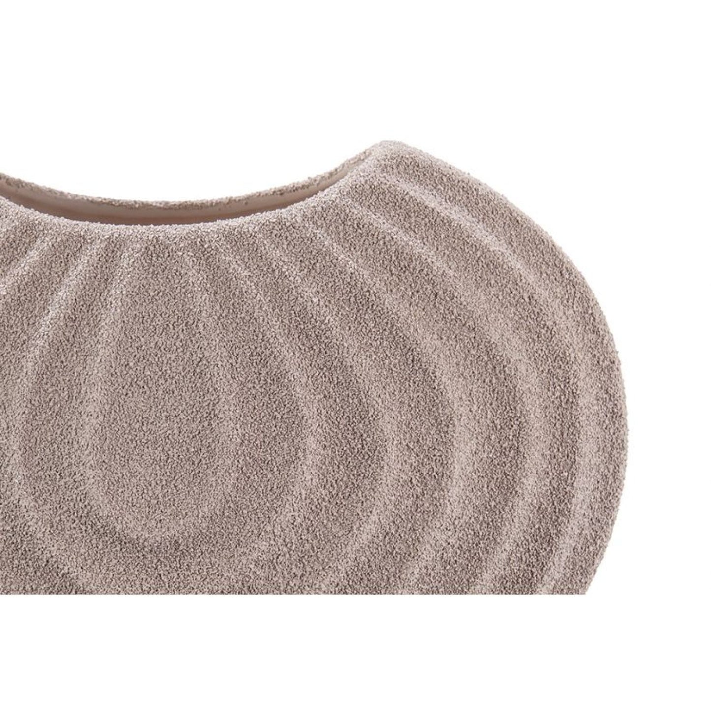 Zinnia Ceramic Vase - Dark Sand