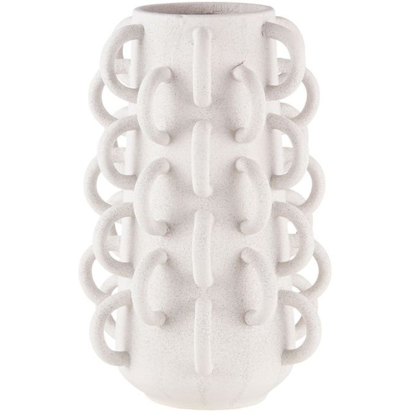 Sonni Ceramic Vase - White