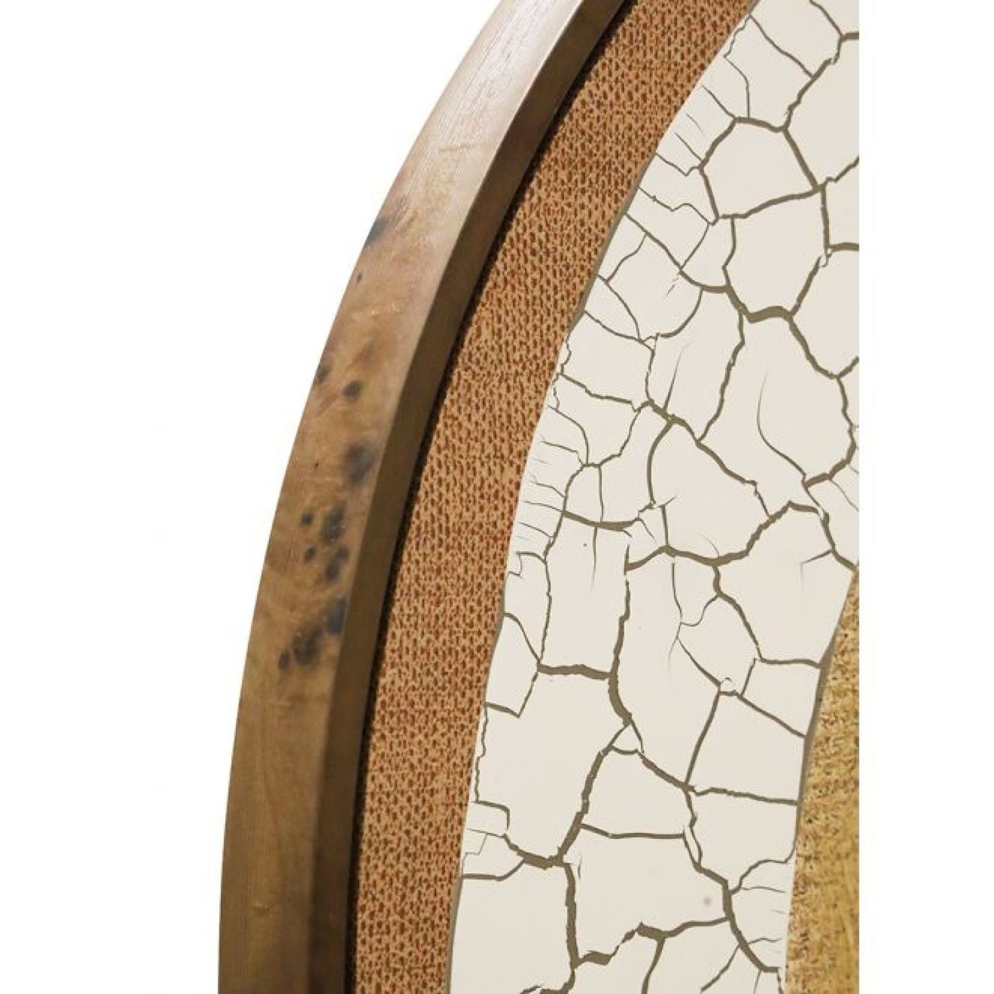 Avada b Arch Framed Art - Chocolate Burl