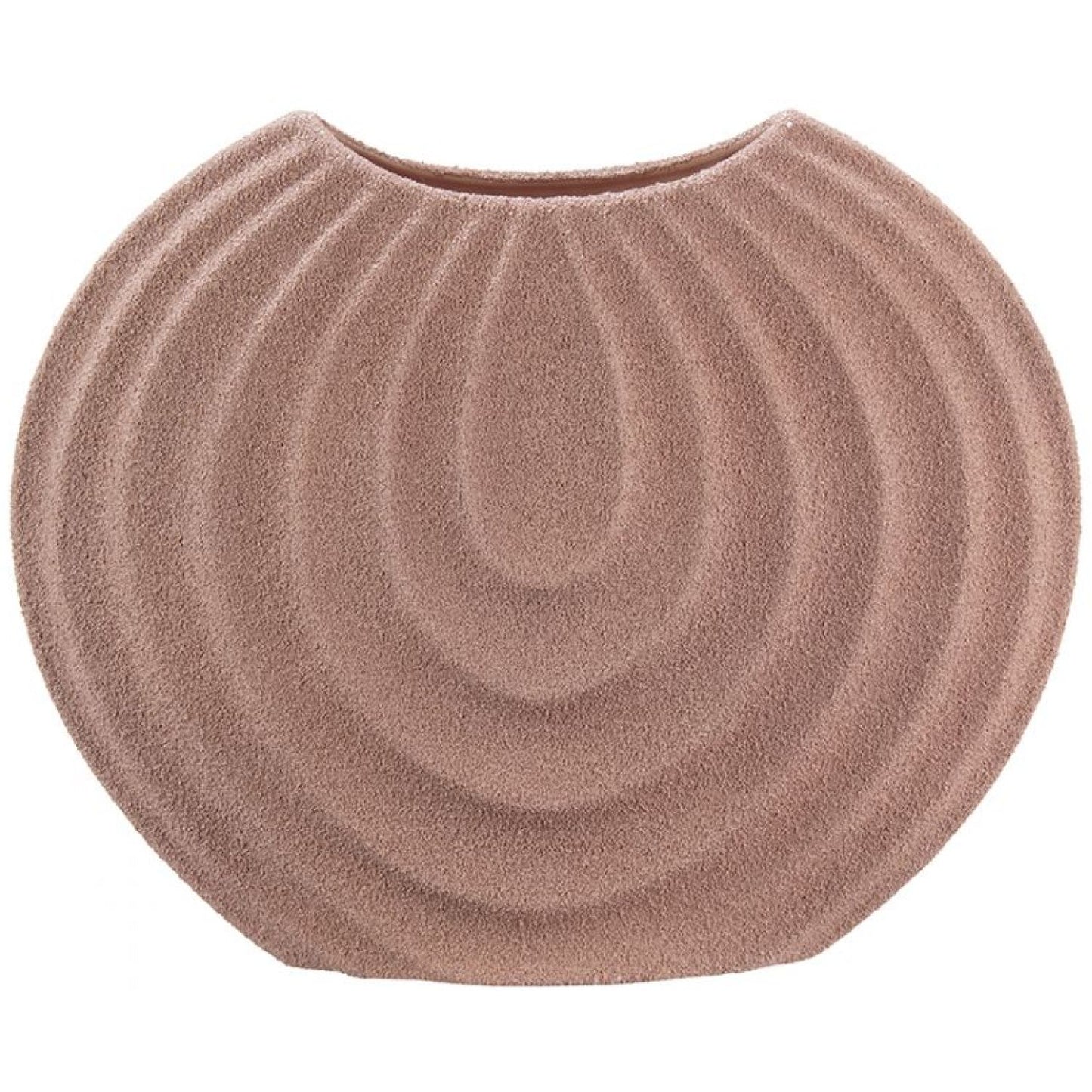 Zinnia Ceramic Vase - Mocha