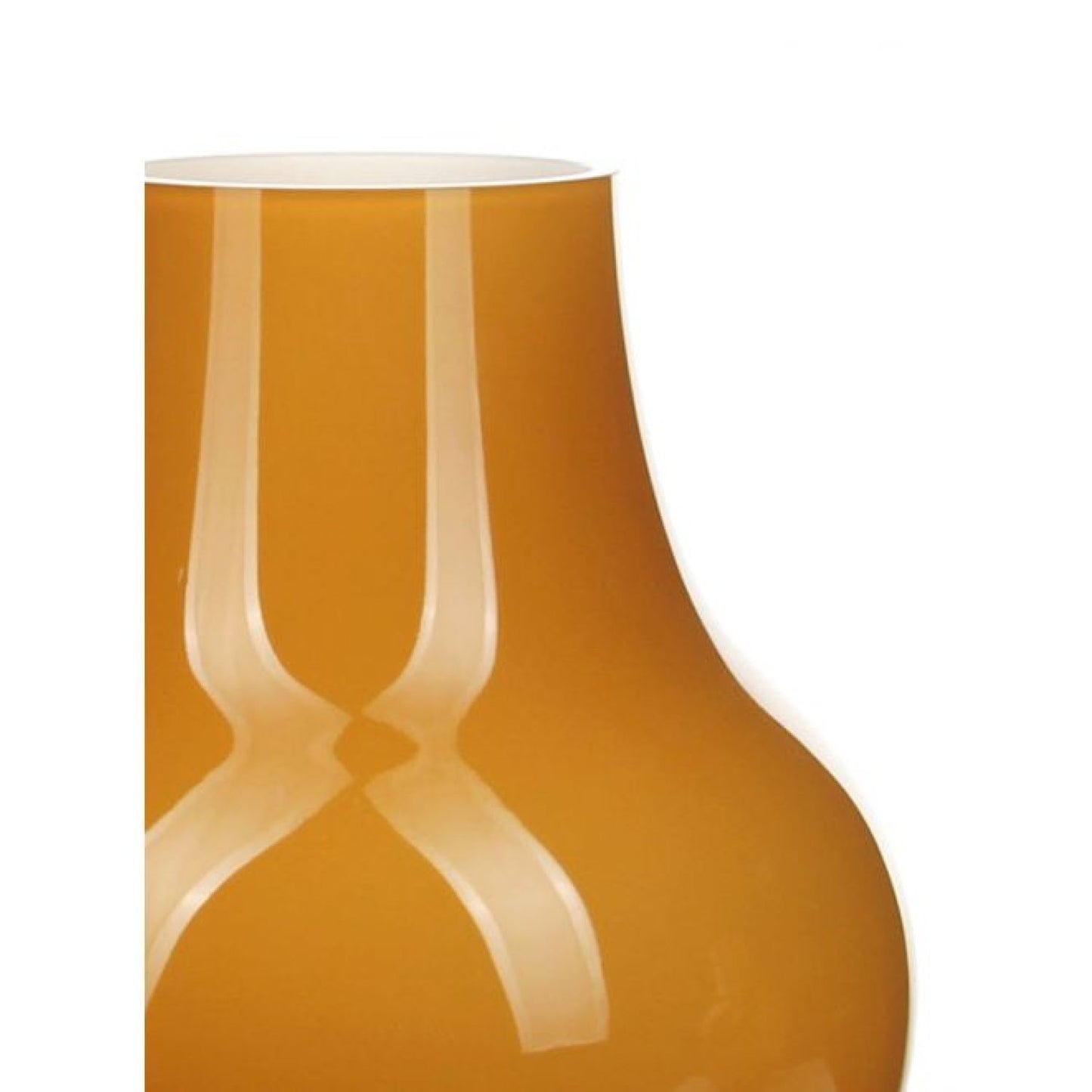 Danika Glass Vase - Amber