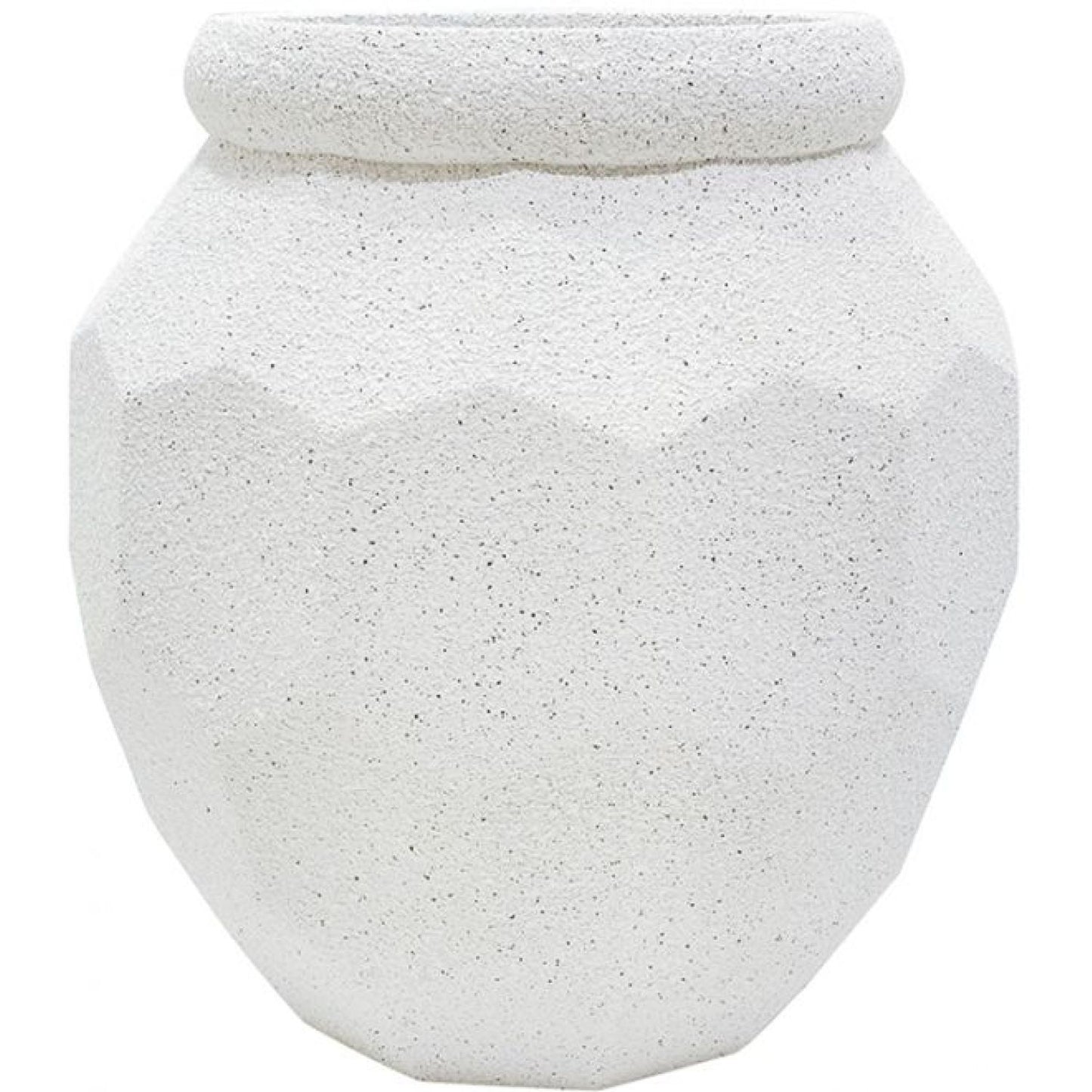 Lodge Mgo Vase - Textured White