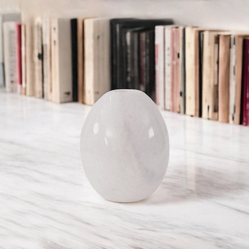 Marble Egg Vase