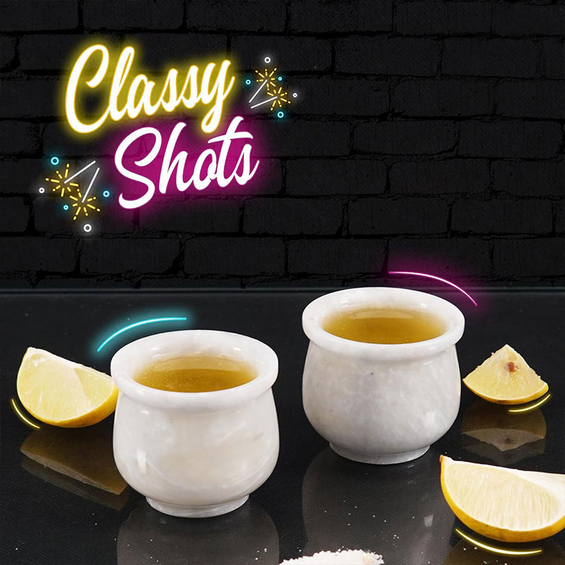 Marble Shot Glass