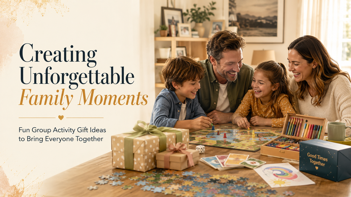Group Activity Gift Ideas for Family Fun