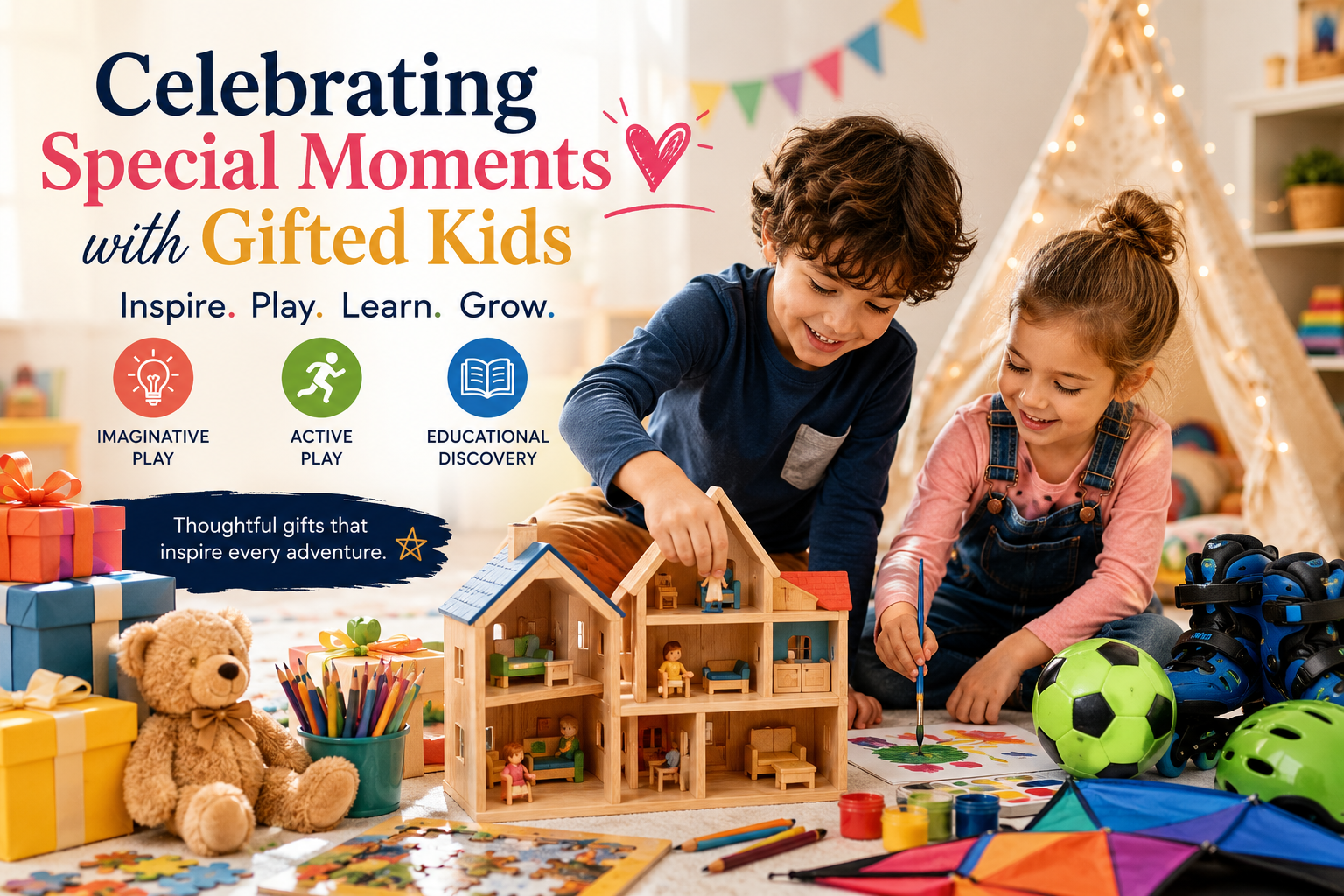 Gift Ideas for Kids That Beat Screen Time
