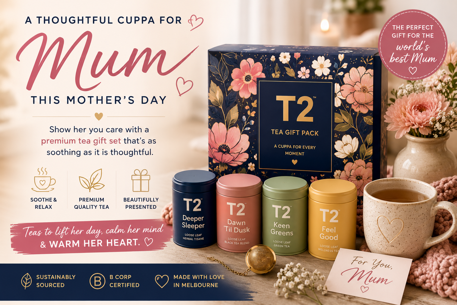 Best Mother's Day Tea Gifts in Australia