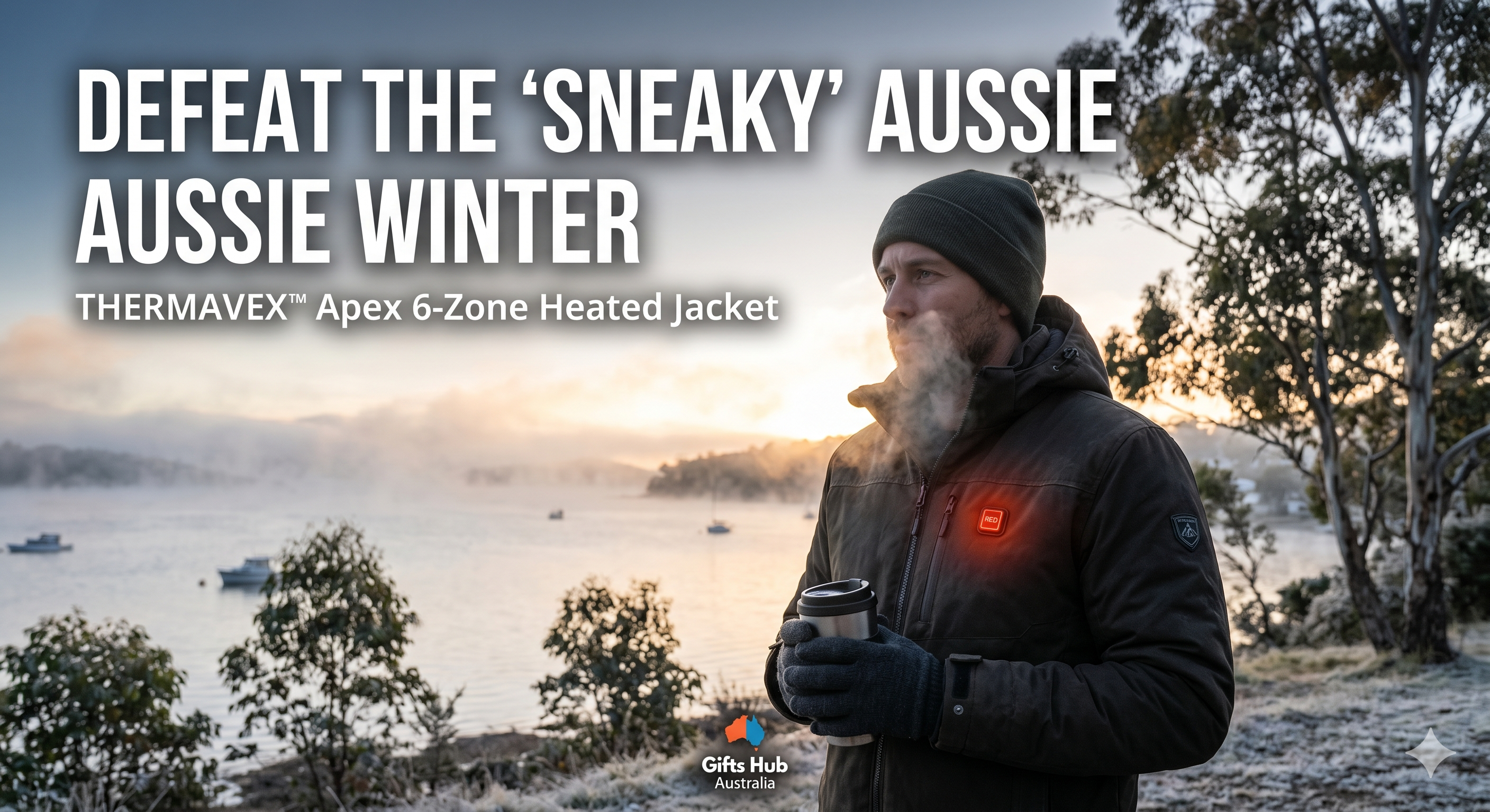 THERMAVEX™ Apex 6-Zone Heated Jacket: The Heated Jacket Aussies Are Buying for This Winter