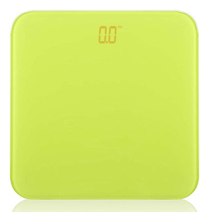 SOGA 180kg Digital Fitness Weight Bathroom Gym Body Glass LCD Electronic Scales Green