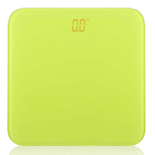 SOGA 180kg Digital Fitness Weight Bathroom Gym Body Glass LCD Electronic Scales Green