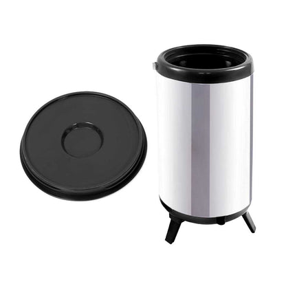 SOGA 8X 12L Portable Insulated Cold/Heat Coffee Tea Beer Barrel Brew Pot With Dispenser
