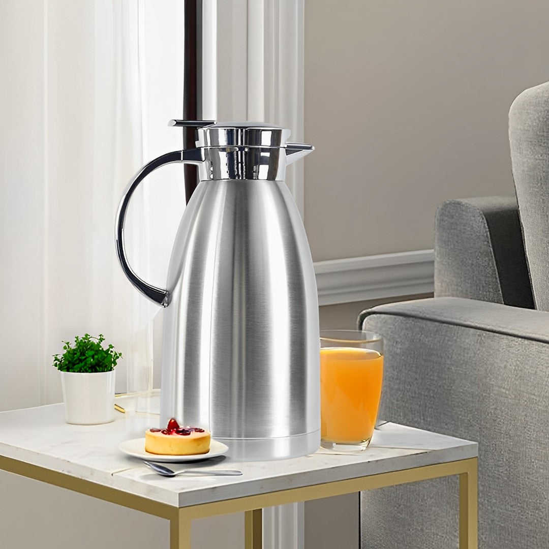 SOGA 2X 1.8L Stainless Steel Insulated Water Bottle Vacuum Flask Water Coffee Jug Thermal