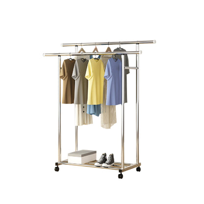 OGA 2X 120cm Stainless Steel Floor-Standing Clothes Rack - Durable and Space-Saving Laundry Organizer