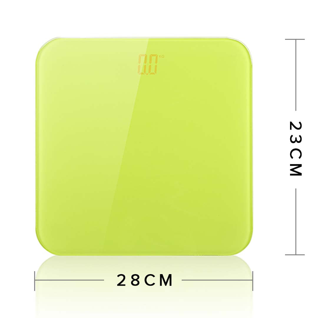 SOGA 2X 180kg Digital Fitness Weight Bathroom Gym Body Glass LCD Electronic Scales White/Blue