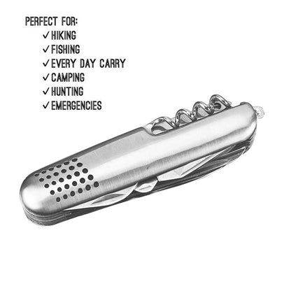 SOGA Multi Function Army Knife Tool Swiss Style 103