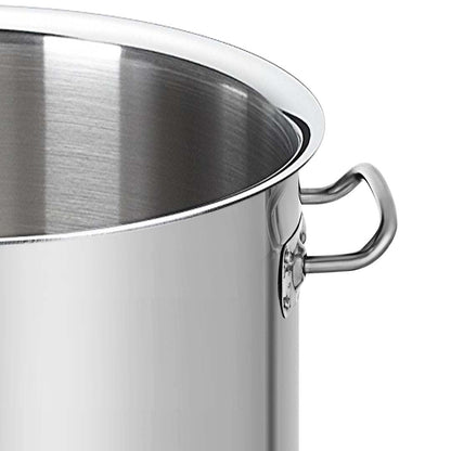 SOGA Stainless Steel No Lid Brewery Pot 98L With Beer Valve 50*50cm
