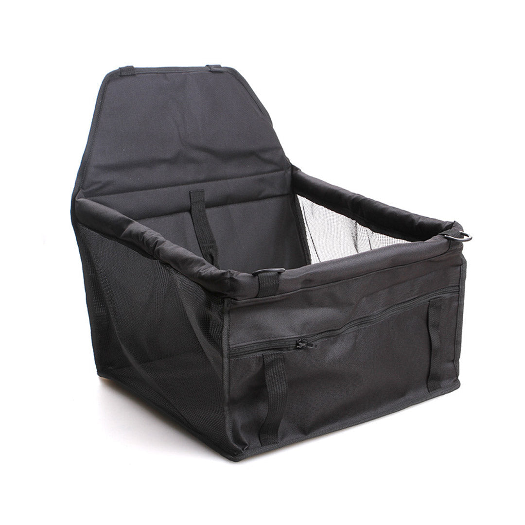 SOGA 2X Waterproof Pet Booster Car Seat Breathable Mesh Safety Travel Portable Dog Carrier Bag