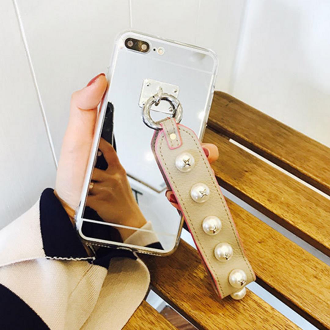 Luxury Fashionable Durable Silver Mirror Back iPhone Case 7Plus