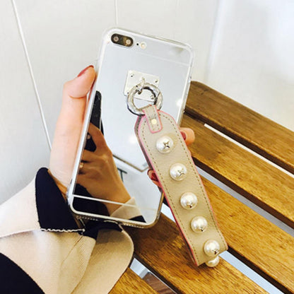 Luxury Fashionable Durable Silver Mirror Back iPhone Case 7Plus
